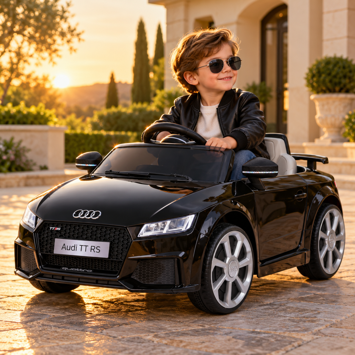 Coche eléctrico para niños Audi TT RS - Wheelyshop