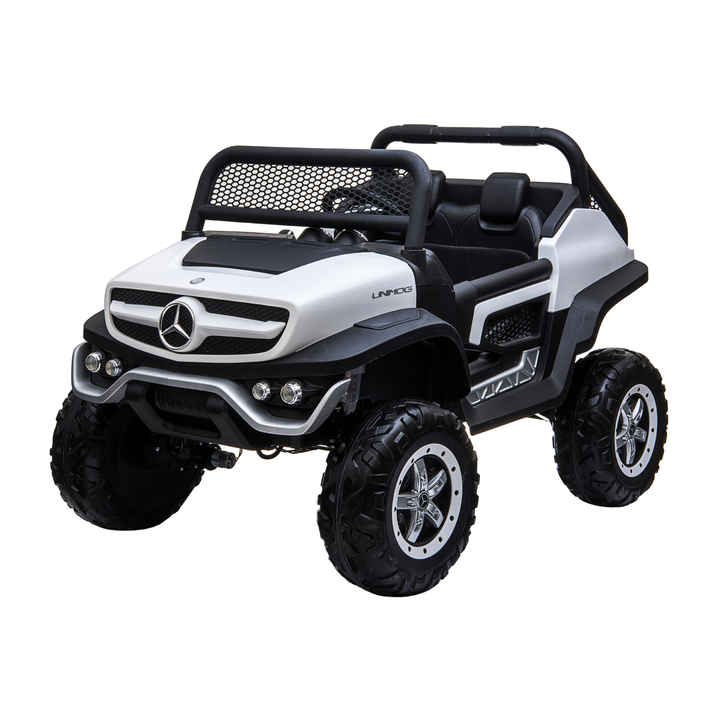 Coche eléctrico para niños Mercedes Benz Unimog Truck con potencia del motor 100W (25W ×4) – Wheelyshop