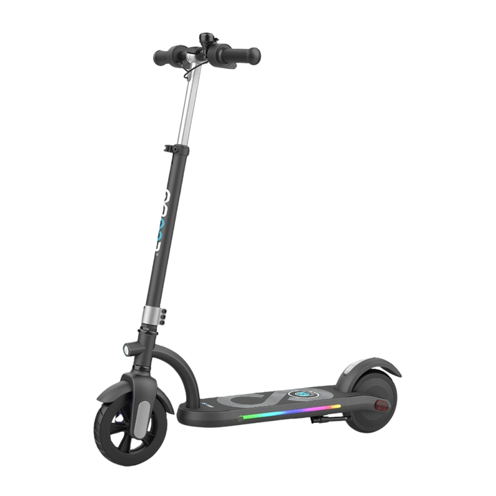 Patinete eléctrico infantil GYROOR H40 en vista frontal en ángulo