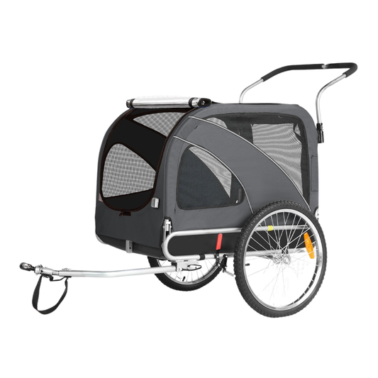 Bicicleta con remolque para mascotas inteligente 10202B - Remolque para mascotas - Wheelyshop