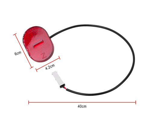 Piloto trasero Xiaomi 4/4 Pro - Recambio - Wheelyshop