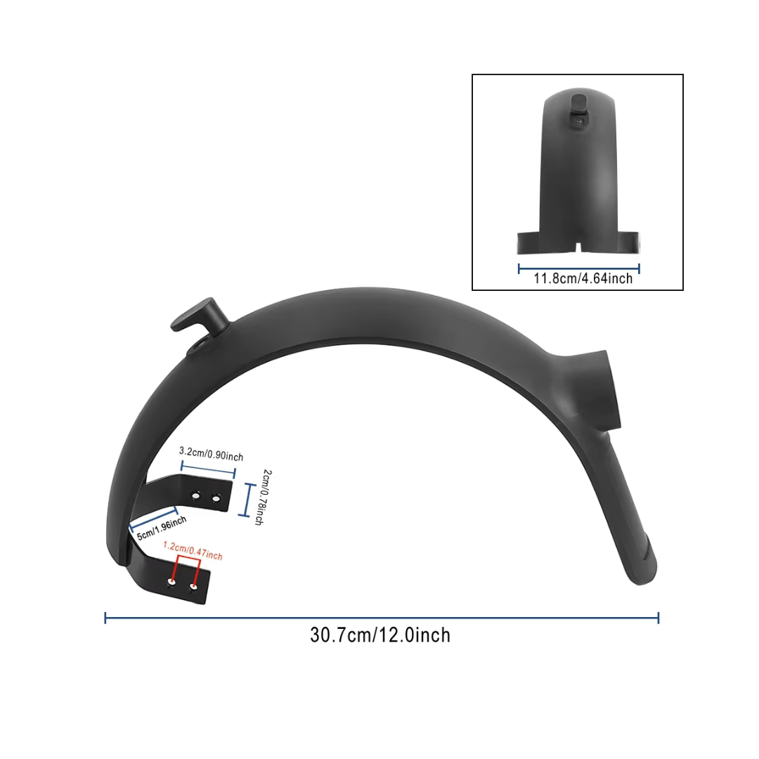 Rear mudguard Xiaomi 4 Ultra - Spare part - Wheelyshop