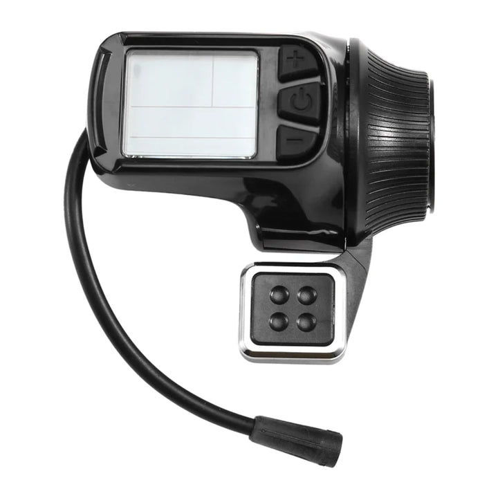 Display con acelerador de pulgar para INOKIM OXO, vista frontal