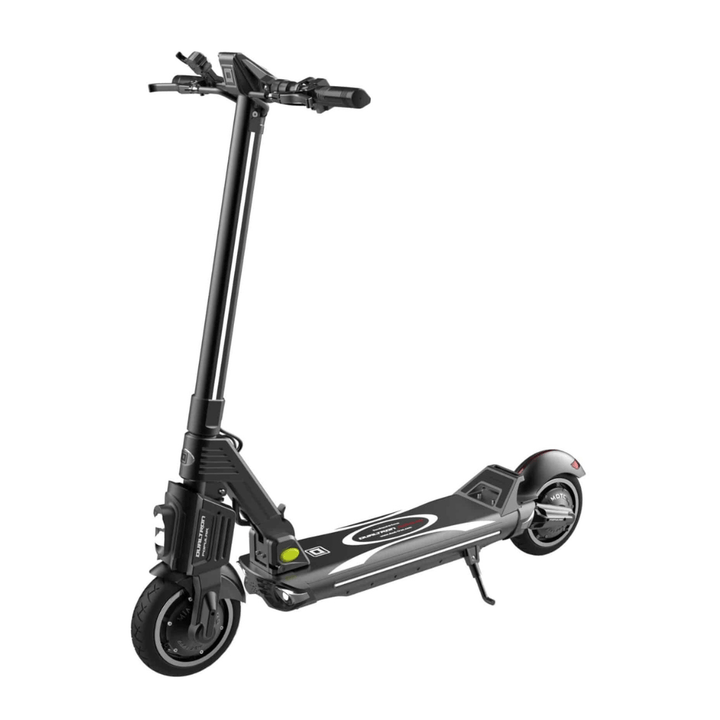 Patinete eléctrico DUALTRON POPULAR en vista frontal en ángulo
