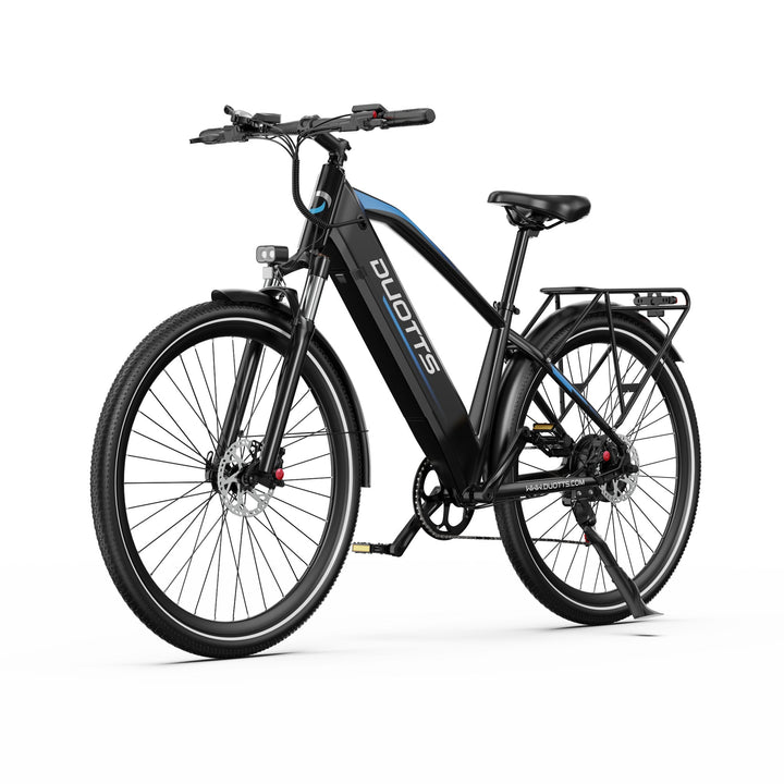 Bicicleta eléctrica Duotts C29 Max en vista frontal en ángulo