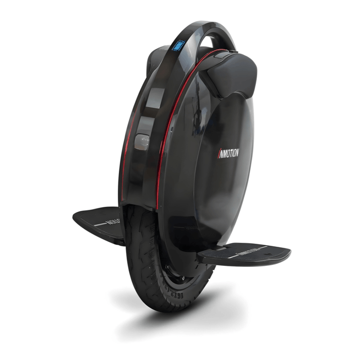 Monociclo eléctrico InMotion V8S en vista frontal en ángulo