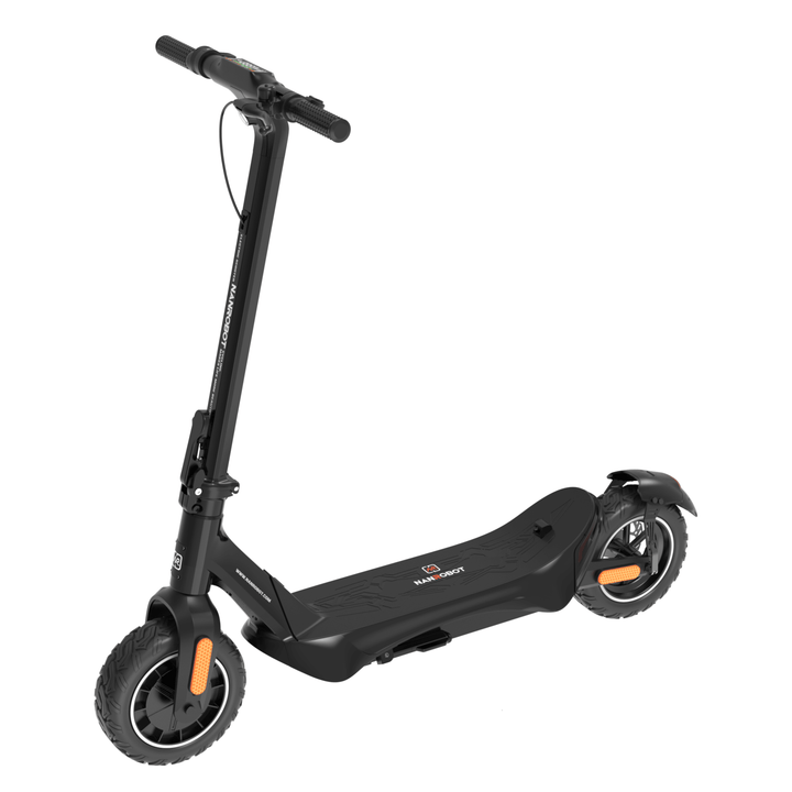 Patinete eléctrico Nanrobot C1 en vista frontal en ángulo