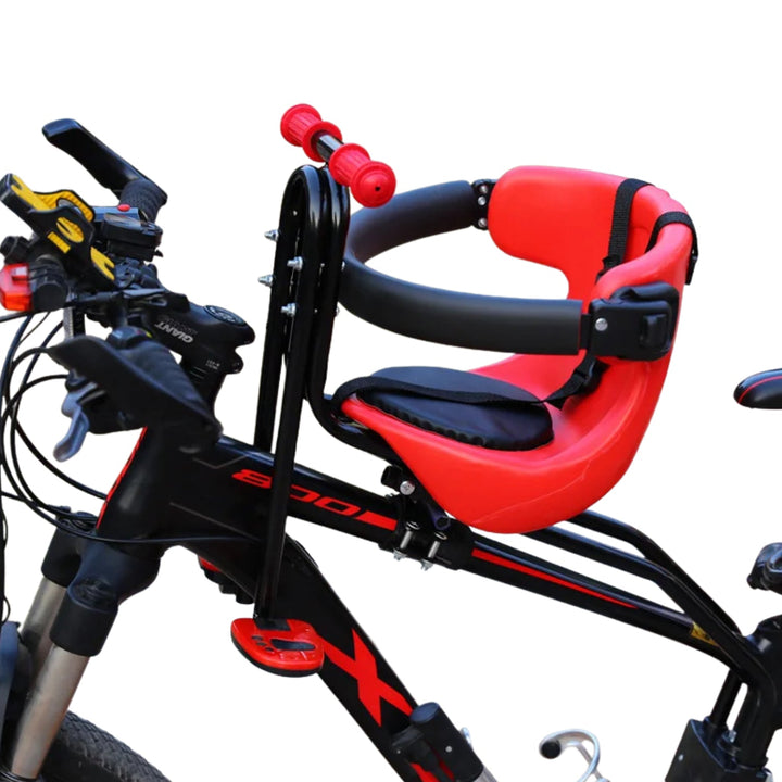 Sillita infantil inteligente para cuadro de bicicleta