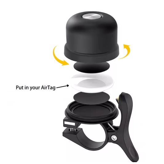 Timbre inteligente con AirTag - soporte - Accesorios - Tienda de ruedas