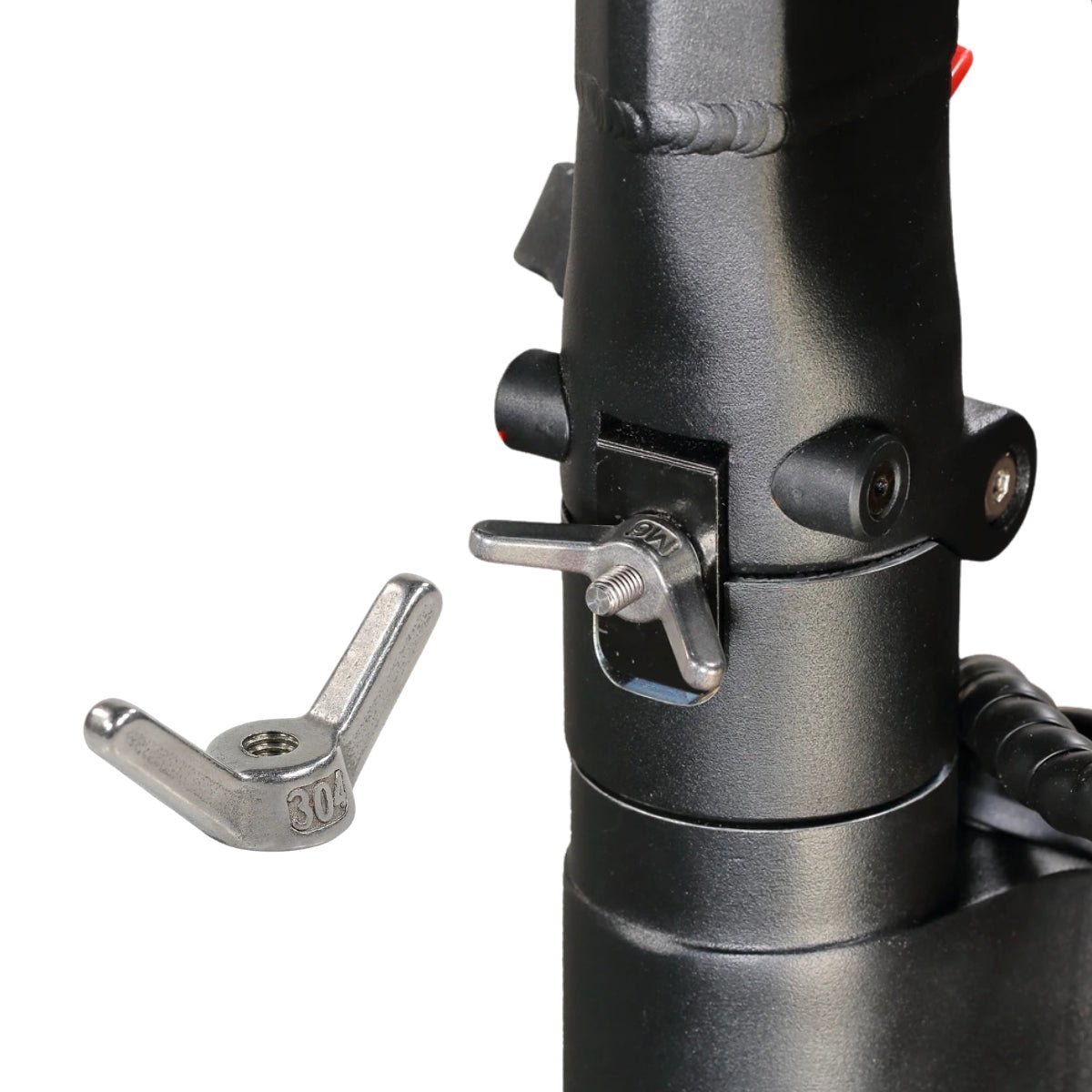 Uppgraderad vingmutter fällmekanism INOKIM OX/OXO - Reservdel - Wheelyshop