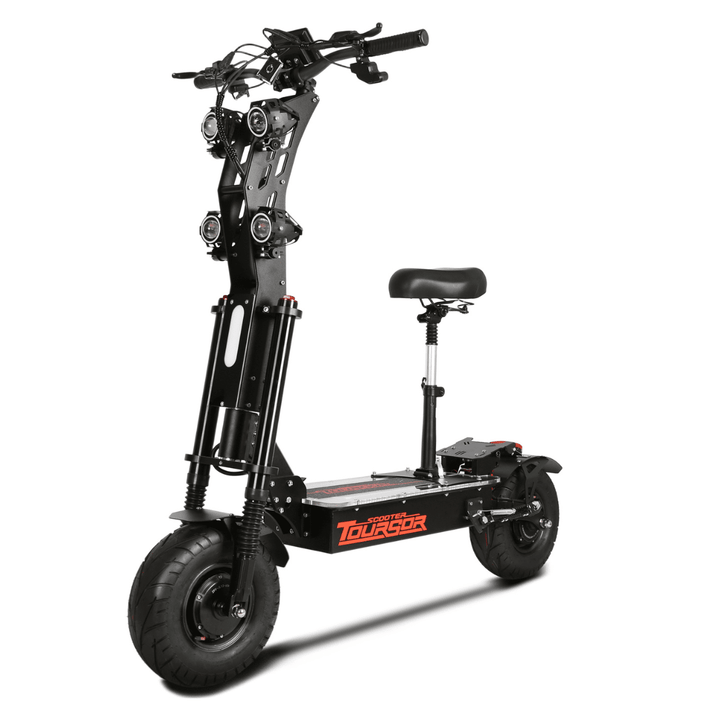 Patinete eléctrico Wheely X13 en vista frontal en ángulo