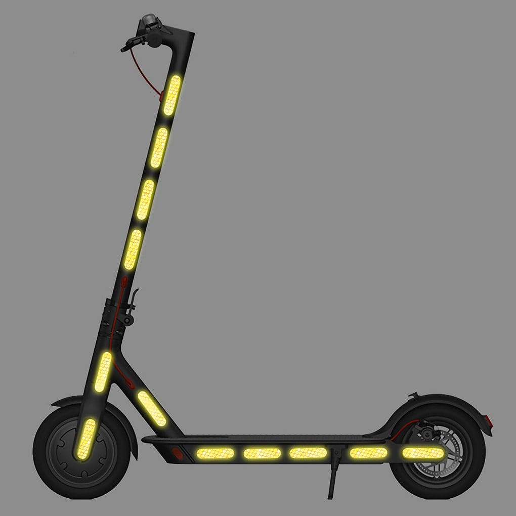 Cuerpo adhesivo reflectante de seguridad - Accesorios - Tienda de ruedas