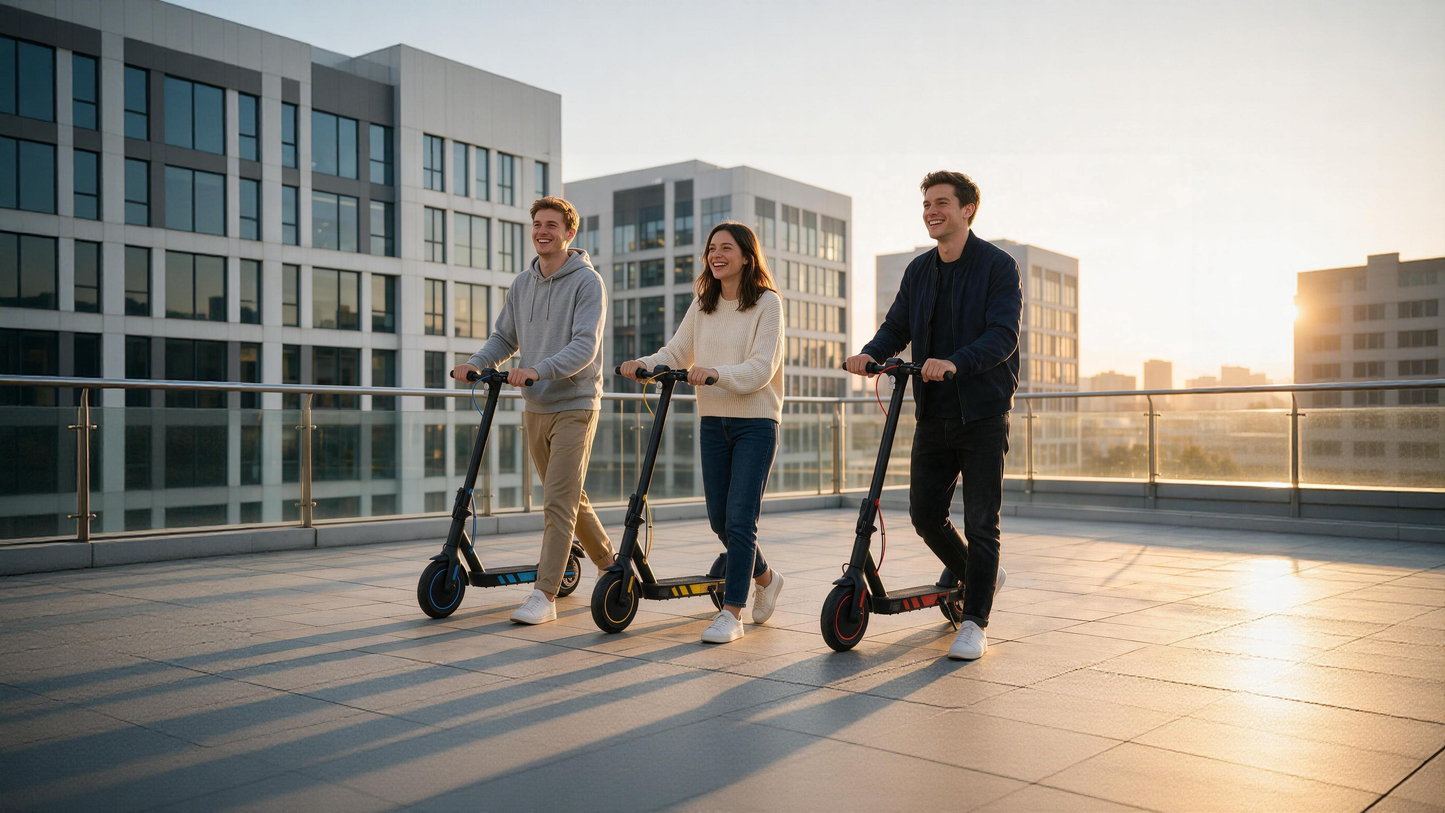 Wheely - J04 - Patinete eléctrico - Wheelyshop