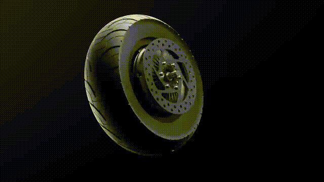 Hiley Tiger EVO GTR Electric scooter motor wheel