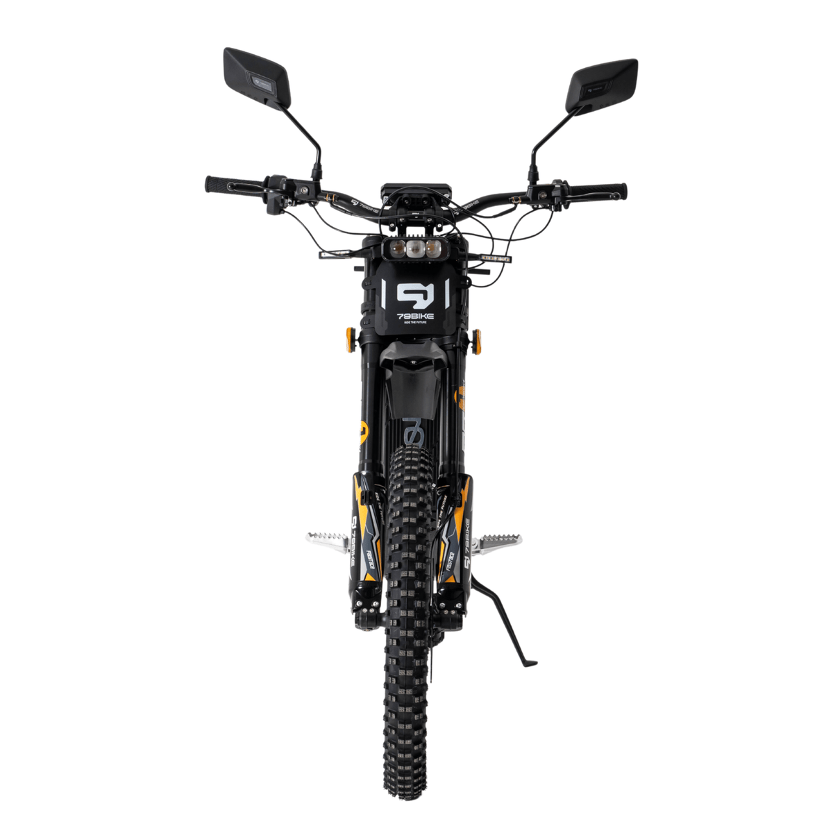 Moto cross eléctrica 79BIKE Falcon Pro RL vista de frente