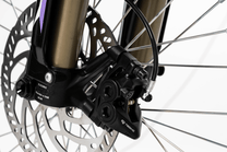 Rueda delantera y horquilla de la 79BIKE Falcon Pro RL