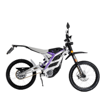 Moto cross eléctrica 79BIKE Falcon Pro RL vista de lado en color blanco