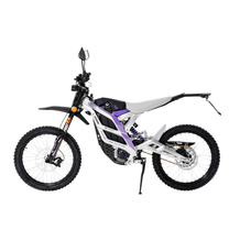 Moto cross eléctrica 79BIKE Falcon Pro RL vista de lado en color blanco