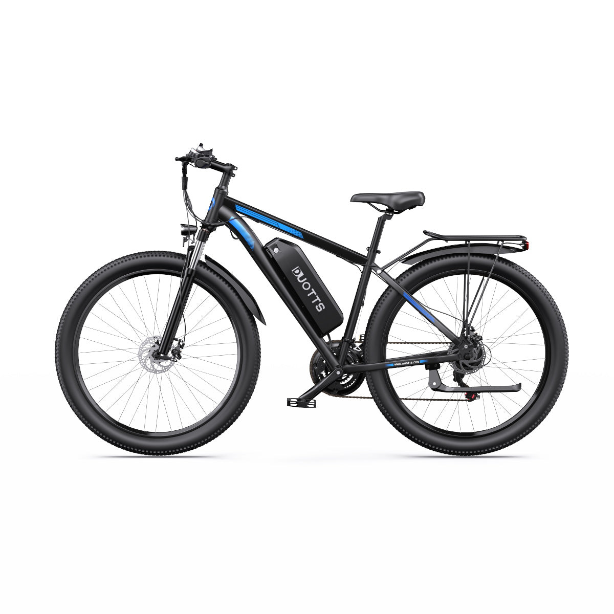 Duott's C29 Pro Electric bike side angled to the left