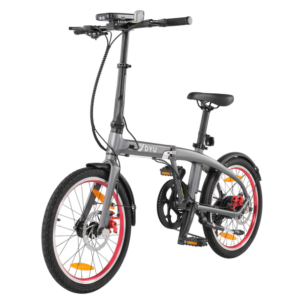 Bicicleta eléctrica plegable DYU SP1 con batería LG extraíble de 24V y 120Wh – Wheelyshop