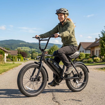 Bicicleta eléctrica DYU UX BMX con 3 modos de conducción – Wheelyshop