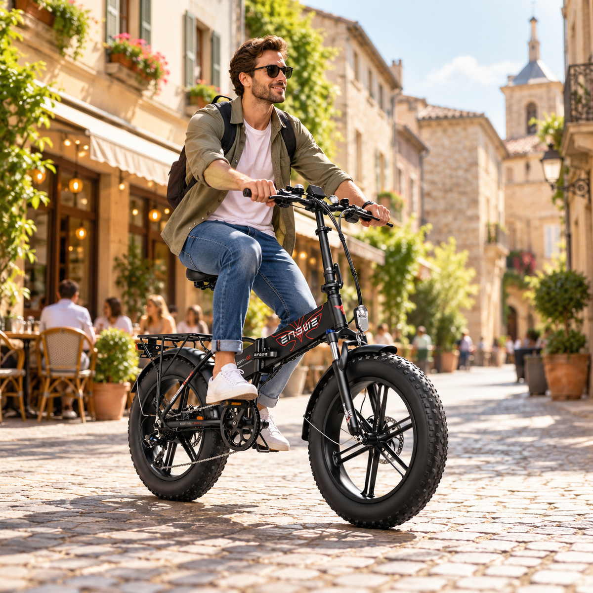 Bicicleta eléctrica ENGWE EP-2 Pro con 7 marchas – Wheelyshop