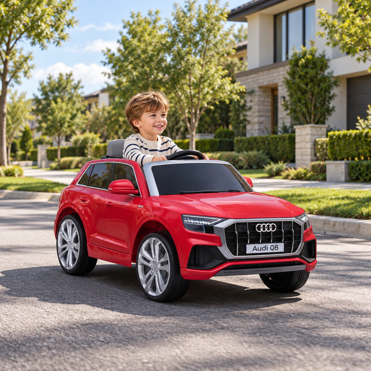 Coche eléctrico para niños Audi Q8 - Wheelyshop