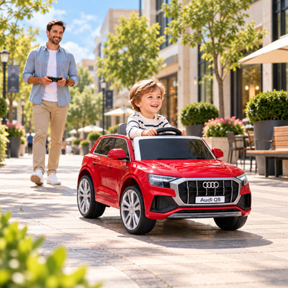 Coche eléctrico para niños Audi Q8 - Wheelyshop