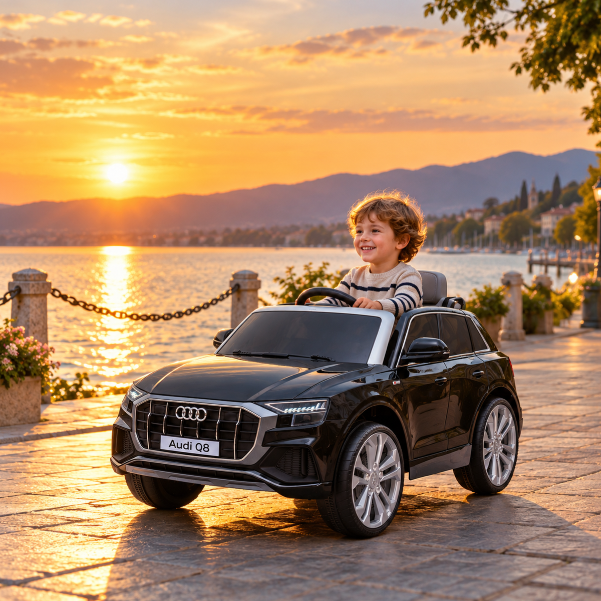 Coche eléctrico para niños Audi Q8 - Wheelyshop