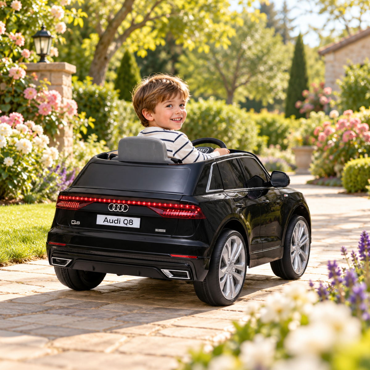 Coche eléctrico para niños Audi Q8 - Wheelyshop