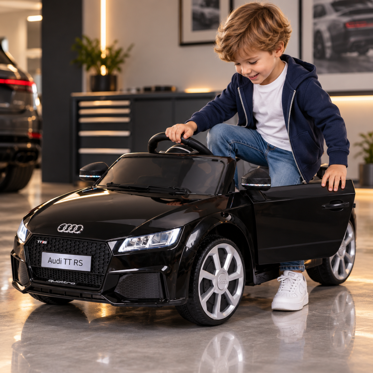 Coche eléctrico para niños Audi TT RS - Wheelyshop