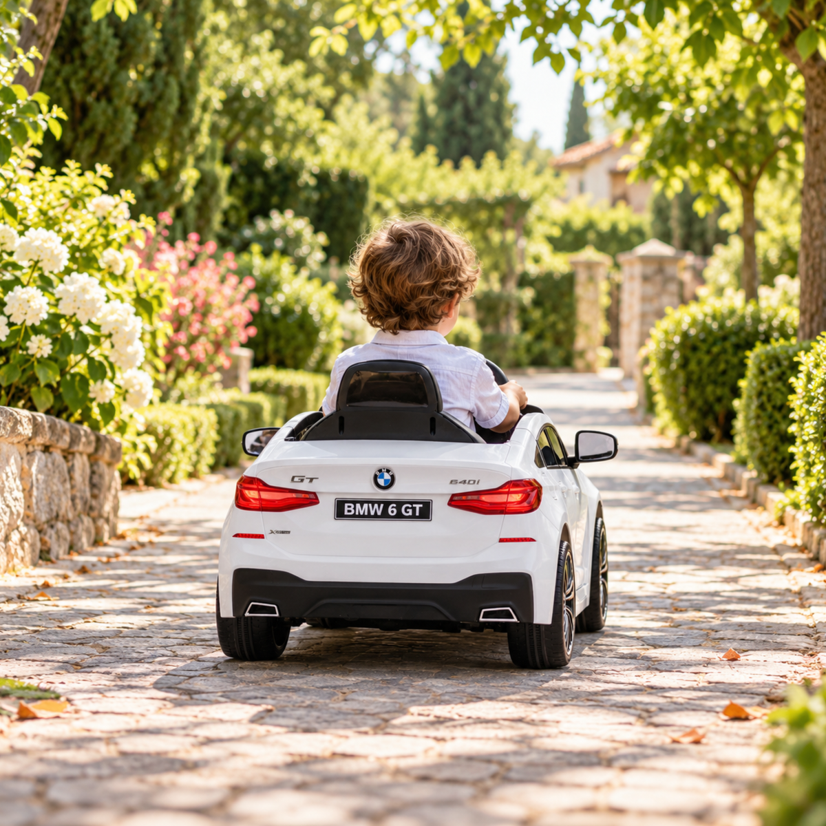 Coche eléctrico para niños BMW 6GT - Wheelyshop