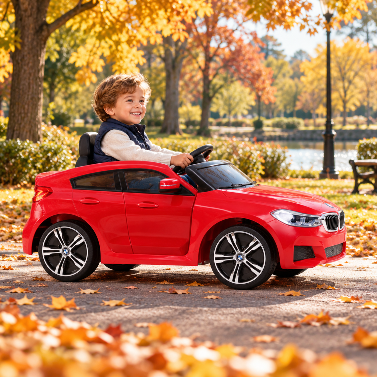 Coche eléctrico para niños BMW 6GT - Wheelyshop