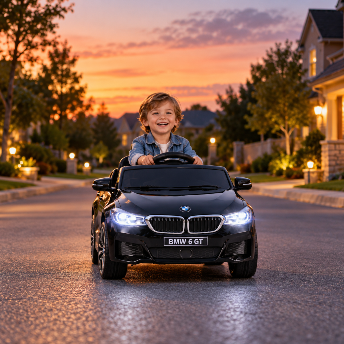 Coche eléctrico para niños BMW 6GT - Wheelyshop