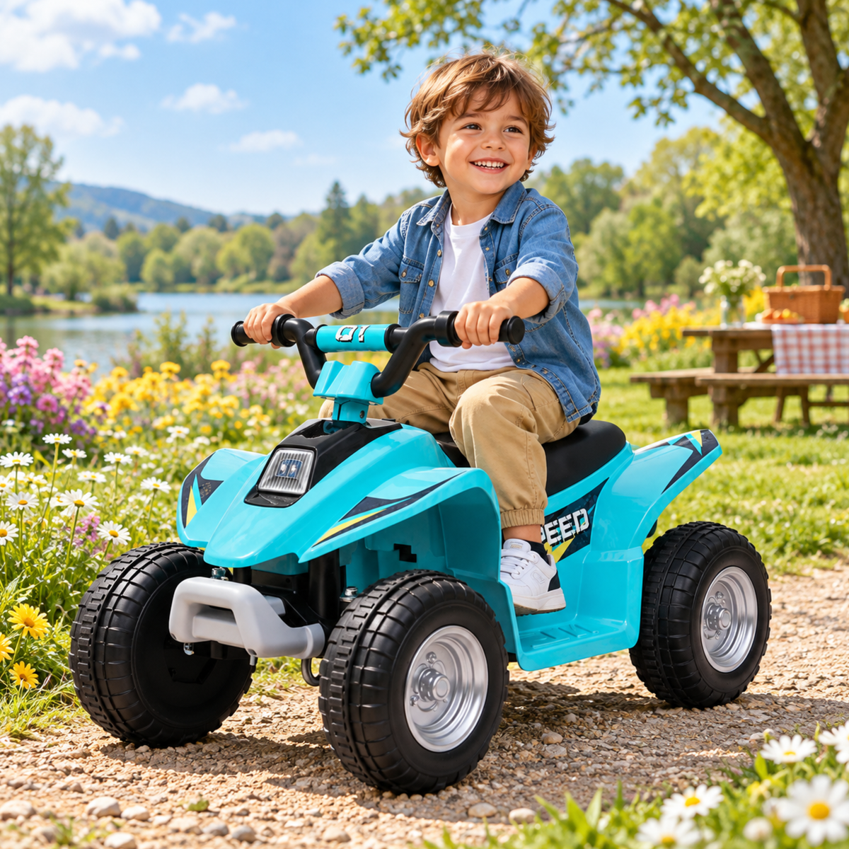 Quad eléctrico para niños Eljet X01 - Wheelyshop