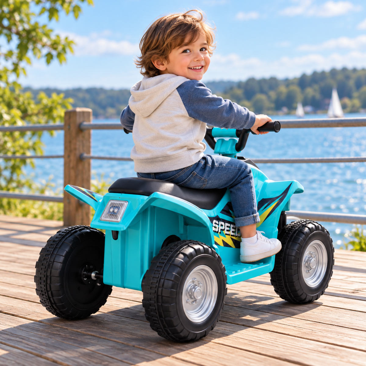 Quad eléctrico para niños Eljet X01 - Wheelyshop