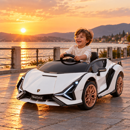 Coche eléctrico para niños Lamborghini Sian - Wheelyshop
