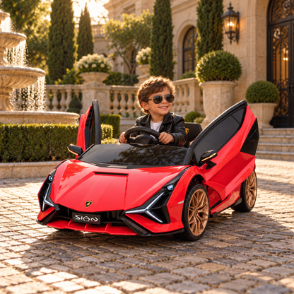 Coche eléctrico para niños Lamborghini Sian - Wheelyshop