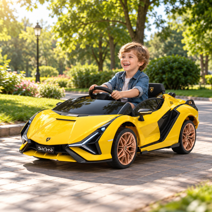Coche eléctrico para niños Lamborghini Sian - Wheelyshop