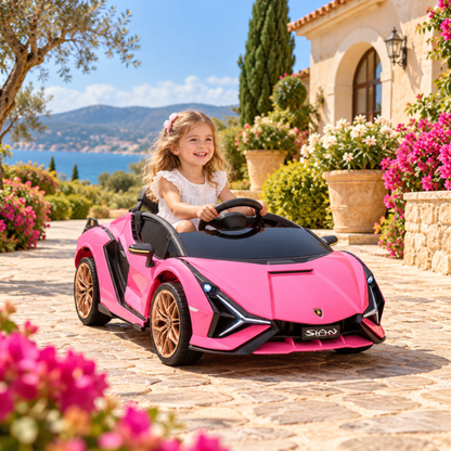 Coche eléctrico para niños Lamborghini Sian - Wheelyshop