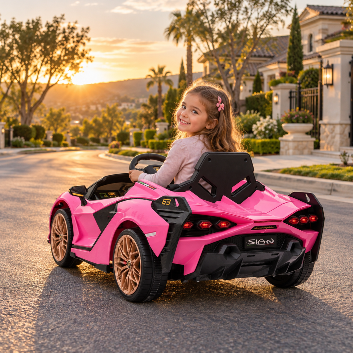 Coche eléctrico para niños Lamborghini Sian - Wheelyshop