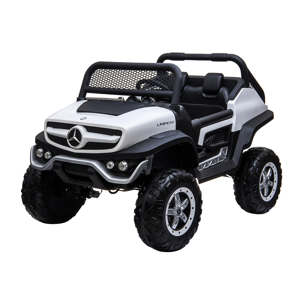 Coche eléctrico para niños Mercedes Benz Unimog Truck con potencia del motor 100W (25W ×4) – Wheelyshop