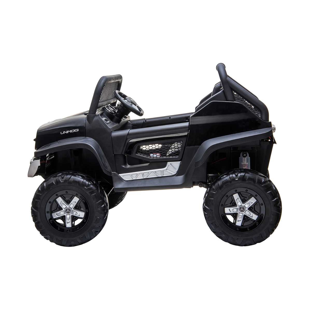 Coche eléctrico para niños Mercedes Benz Unimog Truck con tiempo de carga de 8-12 h – Wheelyshop
