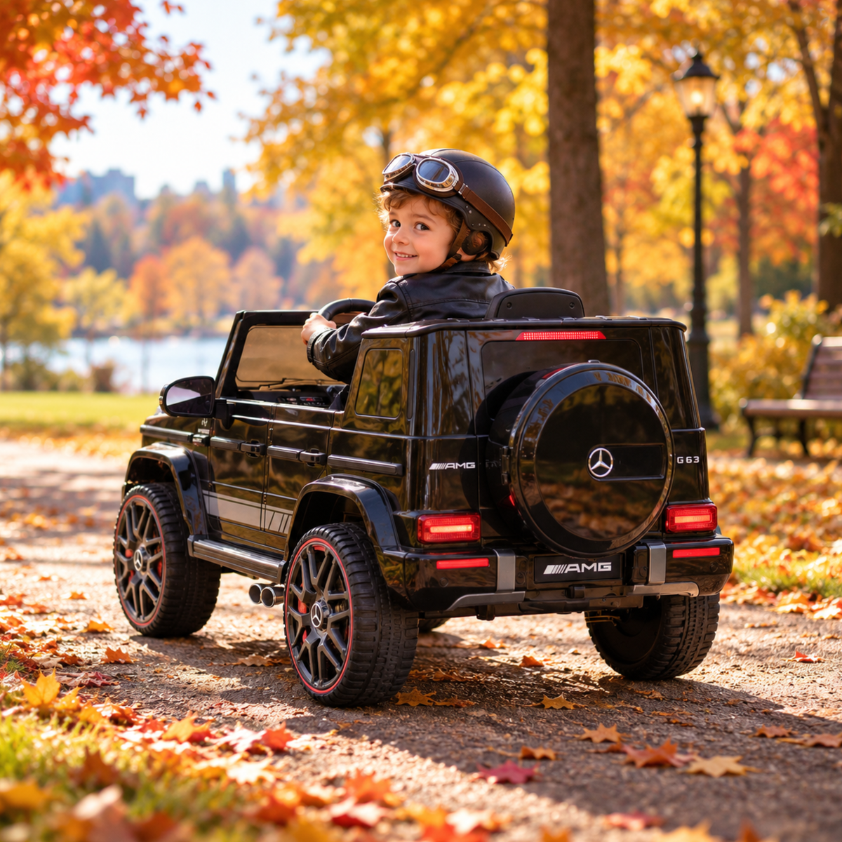 Coche eléctrico para niños Mercedes G63 AMG - Wheelyshop
