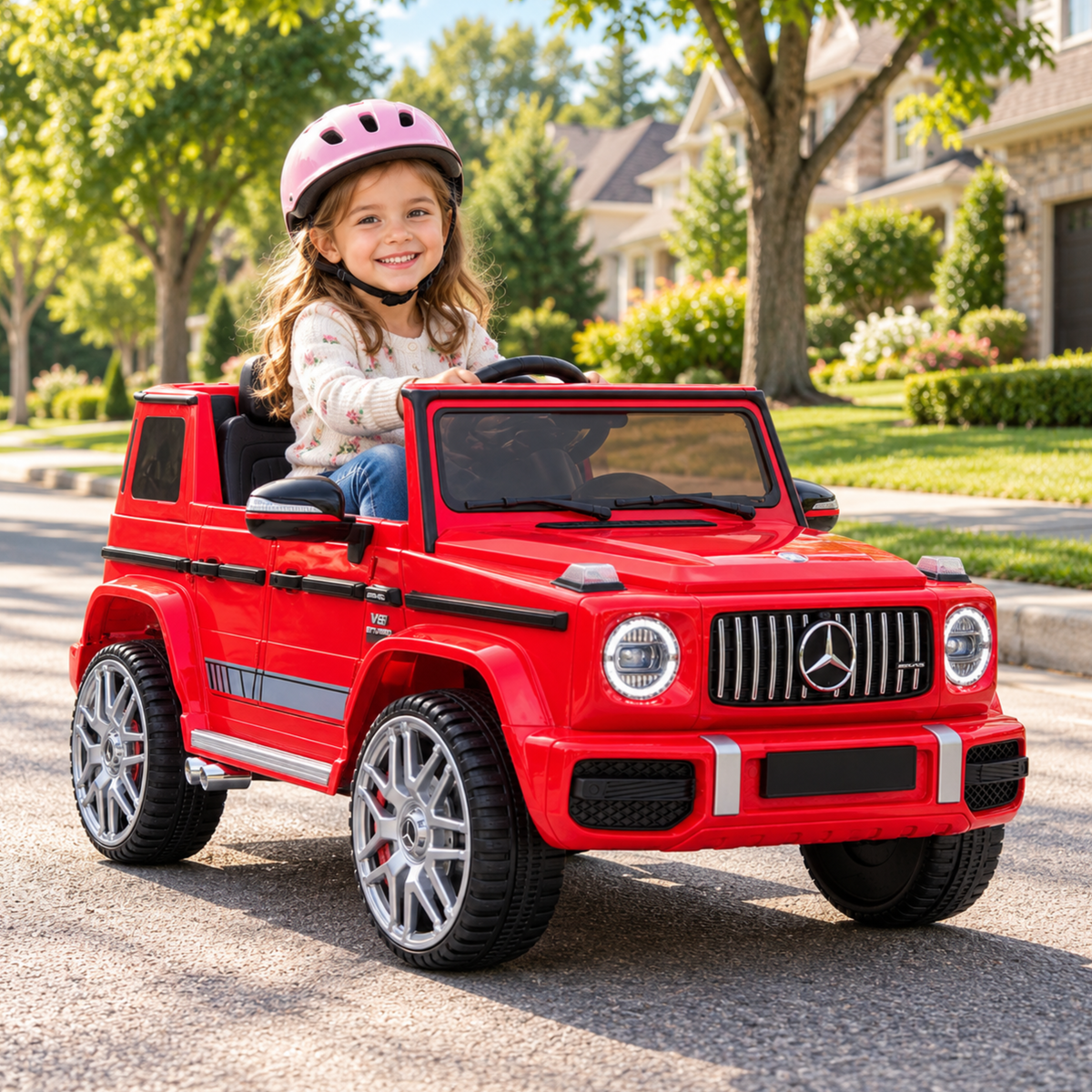 Coche eléctrico para niños Mercedes G63 AMG - Wheelyshop