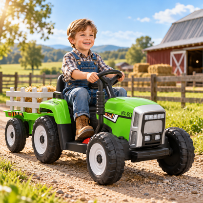 Tractor eléctrico para niños ELJET Tractor Lite - Wheelyshop