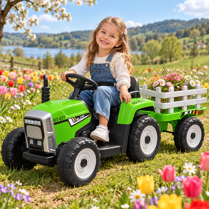 Tractor eléctrico para niños ELJET Tractor Lite - Wheelyshop