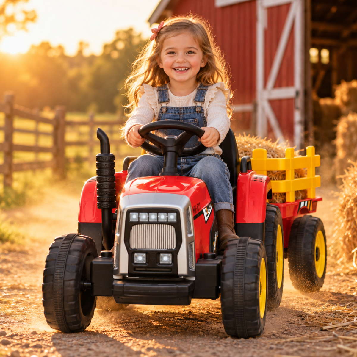 Tractor eléctrico para niños ELJET Tractor Lite - Wheelyshop