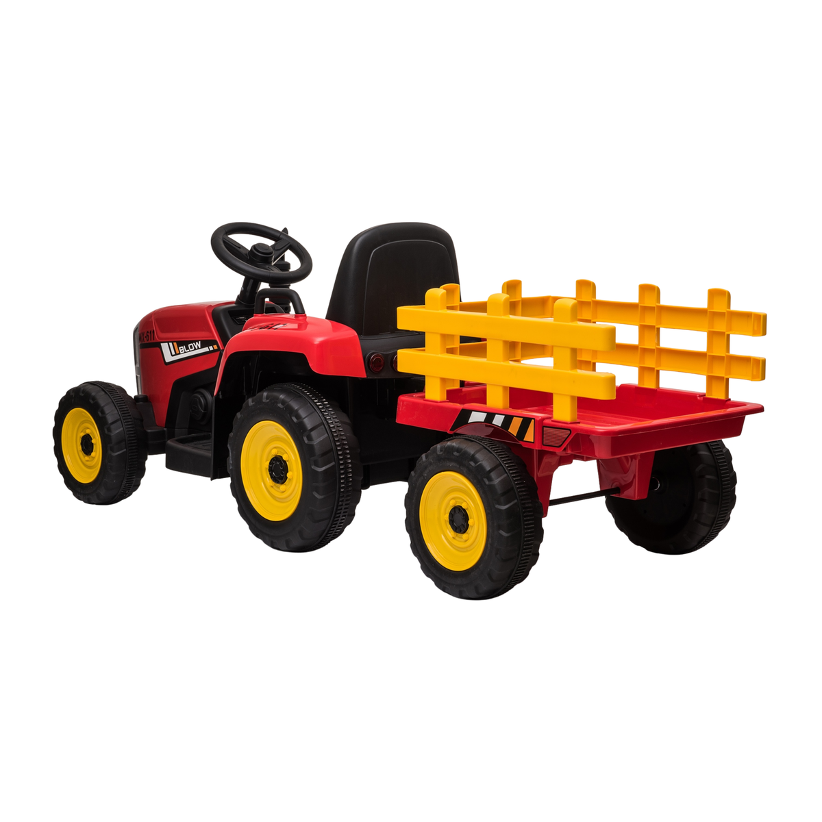 Tractor eléctrico para niños ELJET Tractor Lite con neumáticos macizos – Wheelyshop