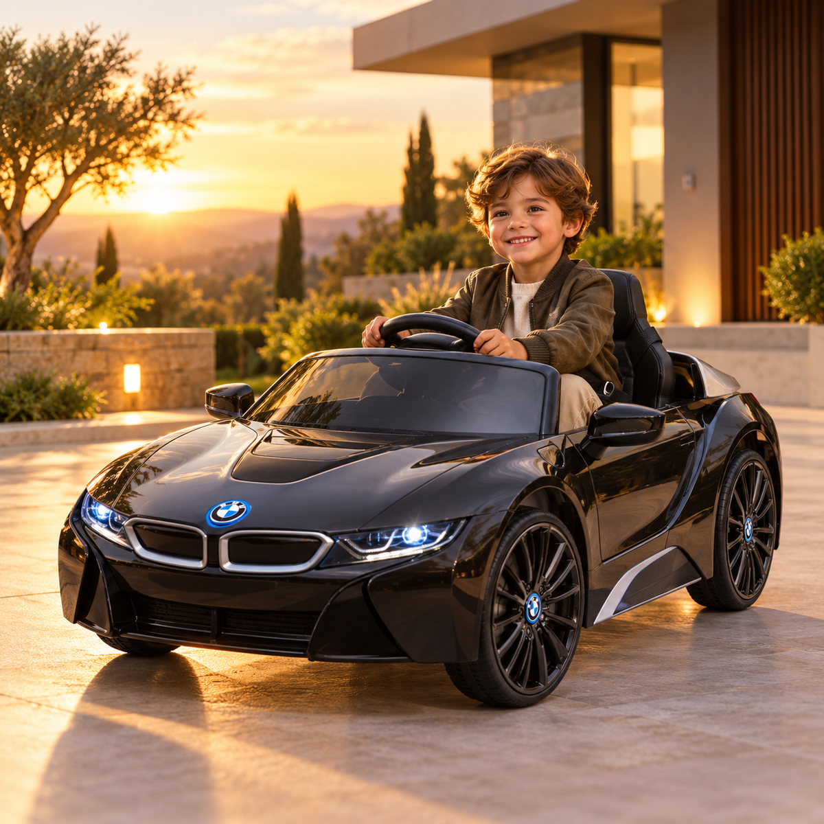 Coche eléctrico para niños BMW i8 Coupe - Wheelyshop